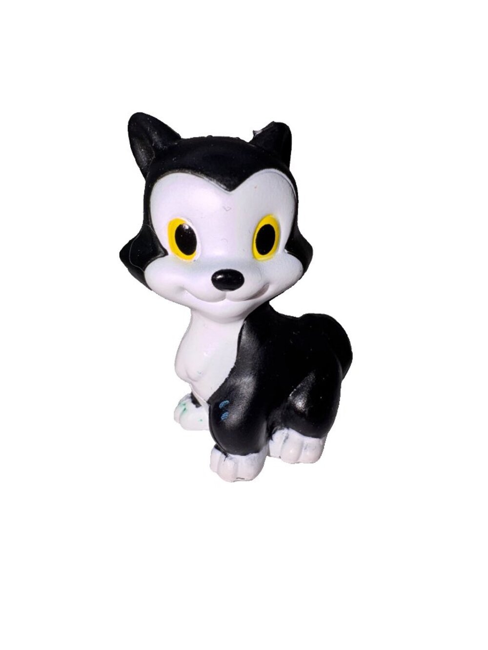 Disney Mattel Pinocchio Figaro Black Cat 2" Mini PVC Figure Cake Topper